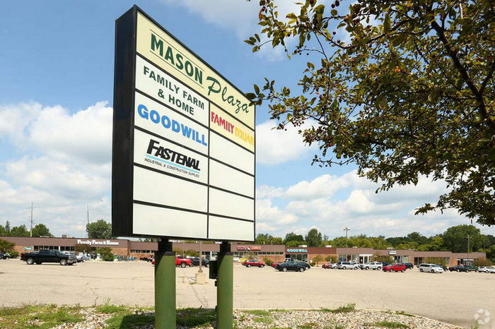 Mason Twin Cinema (Plaza Cinema 1 and 2) - Real Estate Listing Showing Building (newer photo)